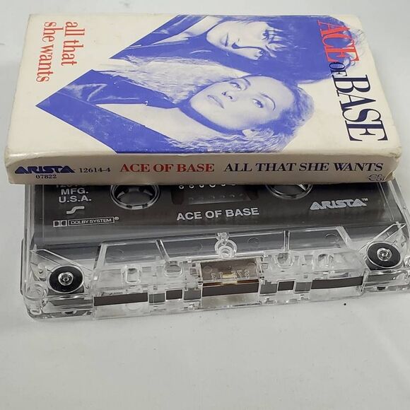 Ace of Base – All That She Wants Cassette Single (1993) - Picture 3 of 3